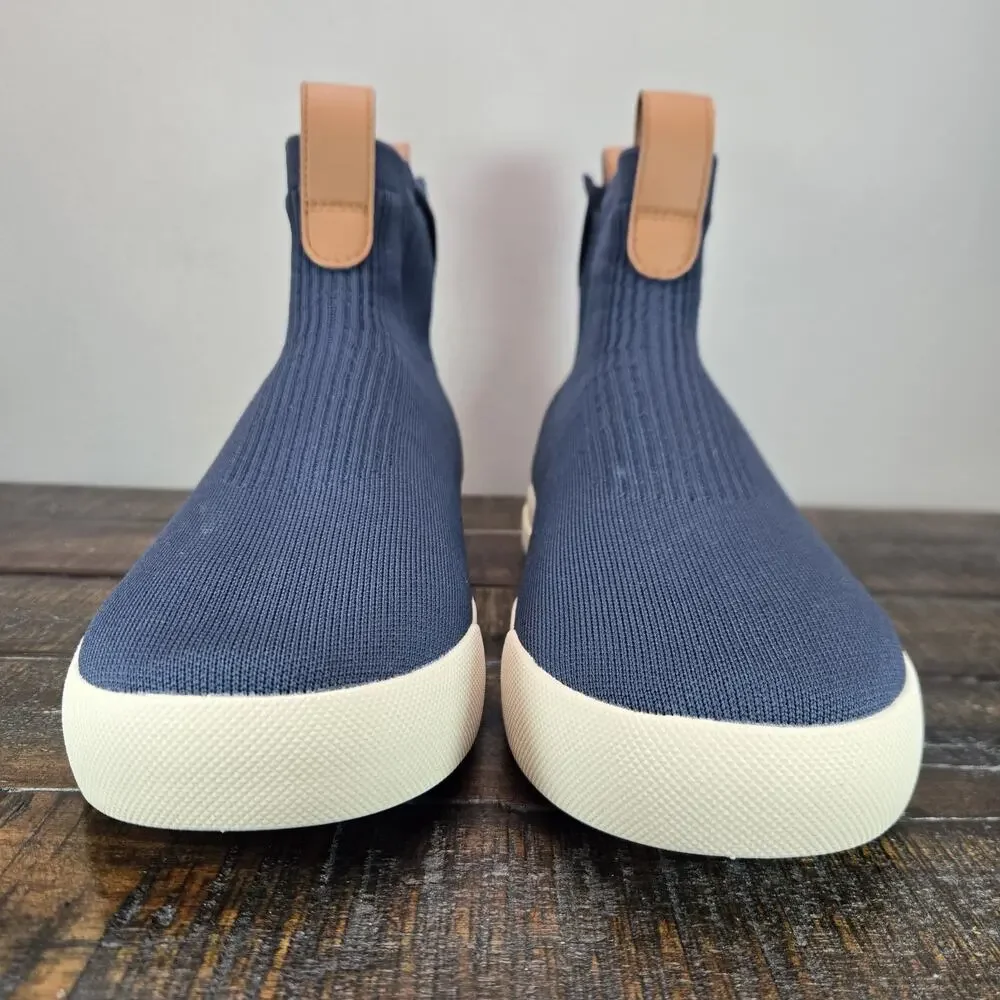 NEW Vessi Weekend Chelsea Mens Size 9 Waterproof Shoes Sea on Off White